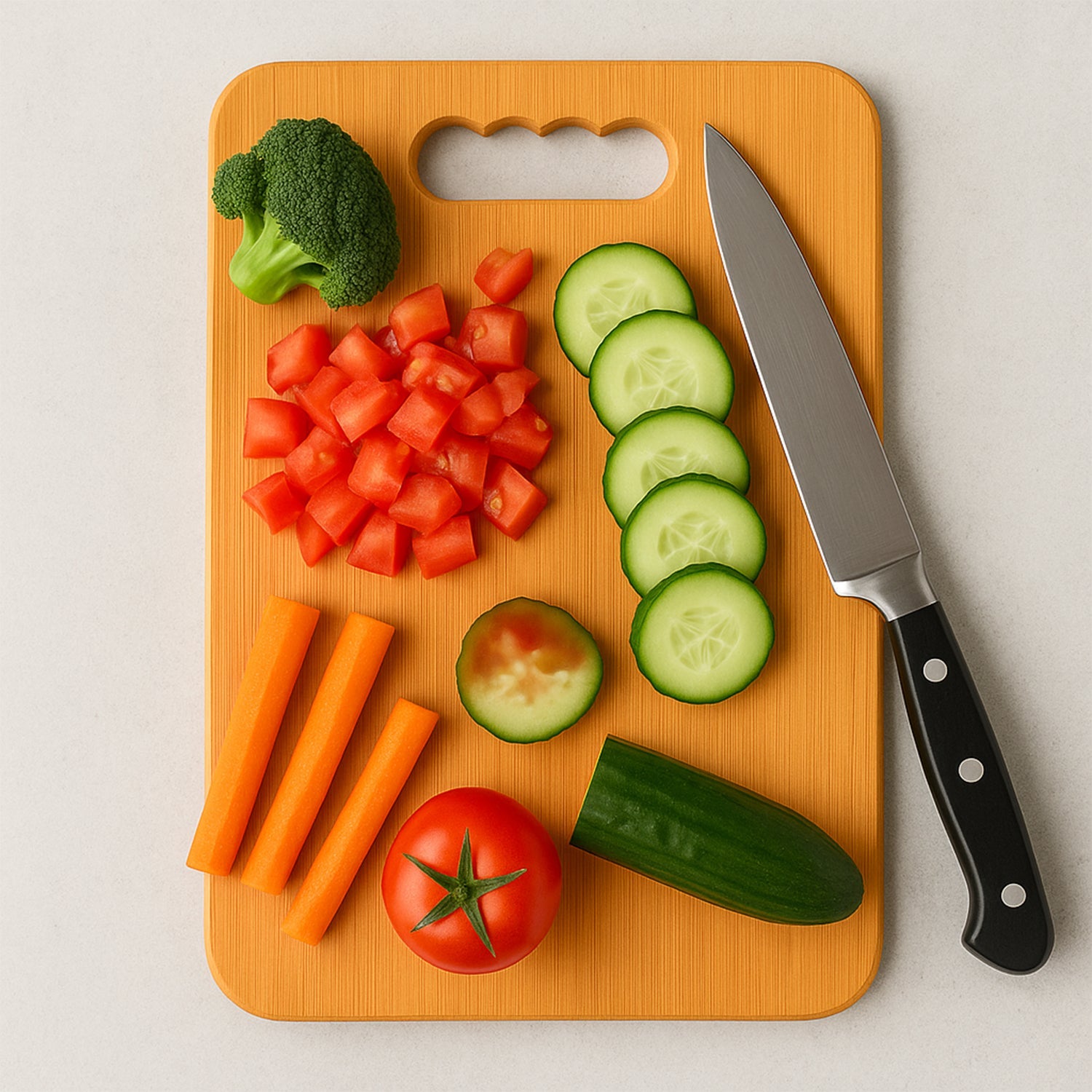 Wooden Chopping Board For Vegetable Cutting & Kitchen Use Wooden Chopping Board For Vegetable Cutting & Kitchen Use